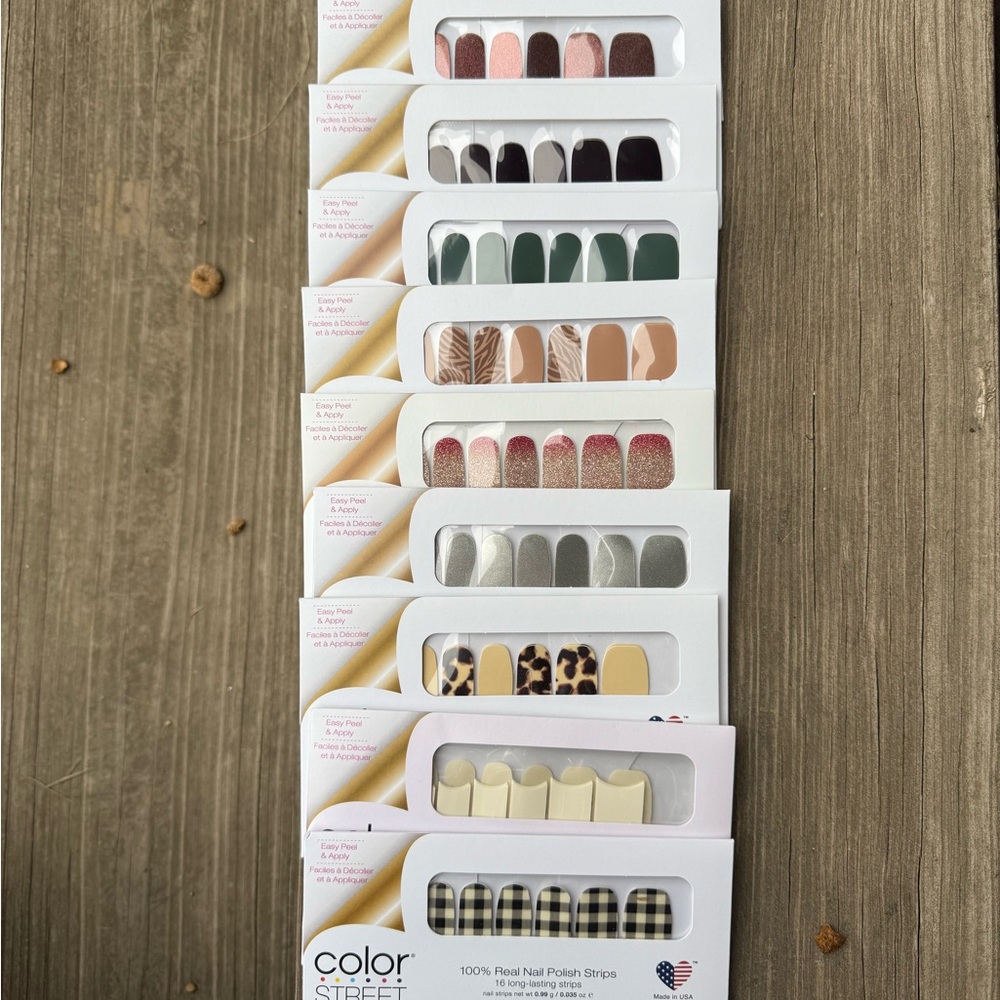 Color Street Nail Polish Strips Collection